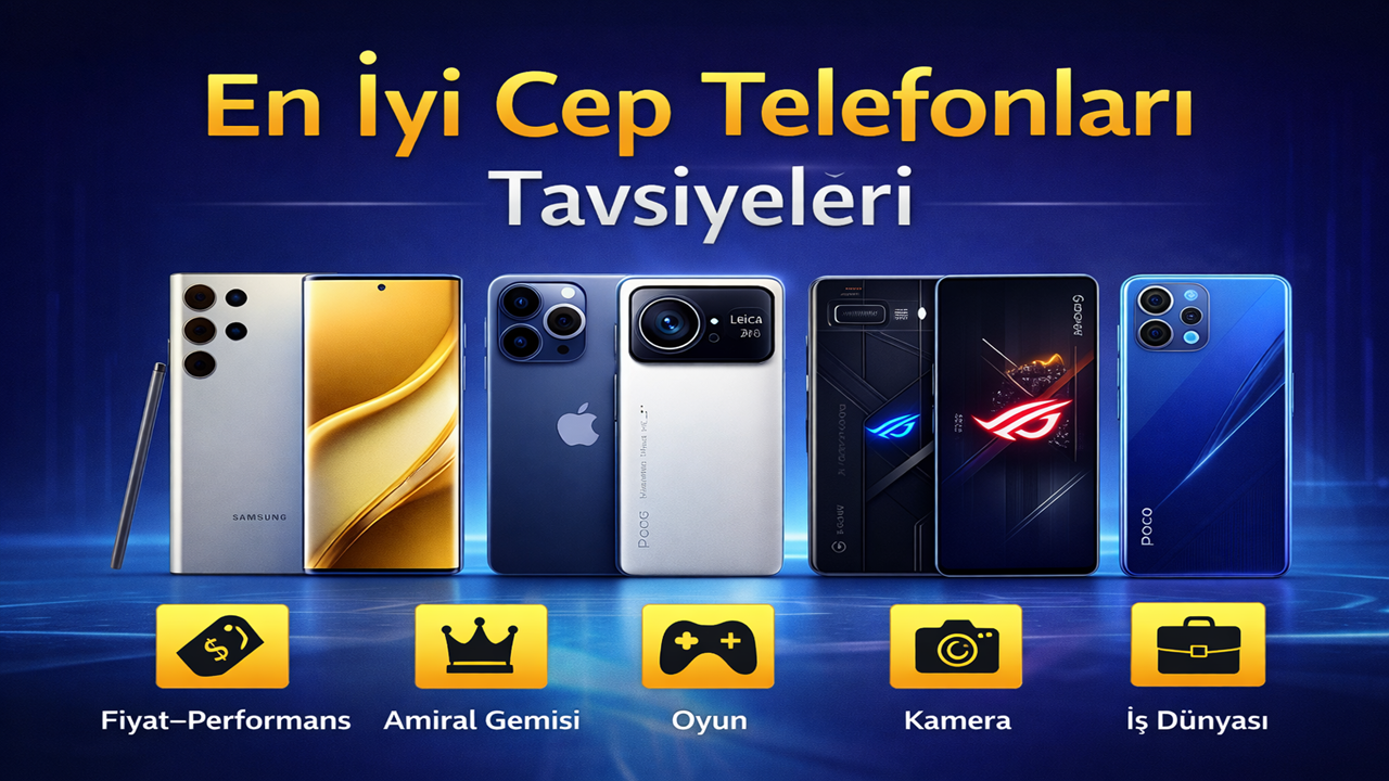 2026’nın En İyi Cep Telefonları Tavsiyeleri