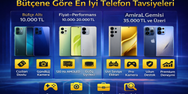 Bütçene Göre Telefon Tavsiyesi ve Marka Karşılaştırması